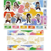 Tsukiji Gindako X Demon Slayer: Kimetsu no Yaiba Giyu Tomiokau & Others Year 2022 Newly Drawn Mini Acrylic Stand Tsukiji Gindaco Demon Slayer Flavor Rising! Gather at Gindaco!! Made-to-Order Exclusive Included with Deluxe Set with All Members Bonus Acryli